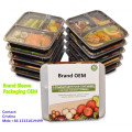 ECO Reusable Food Storage Box 3 compartment food container